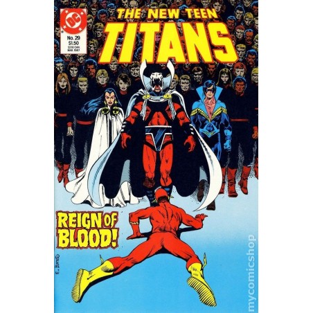 New Teen Titans 1984 2nd Series Nro 29