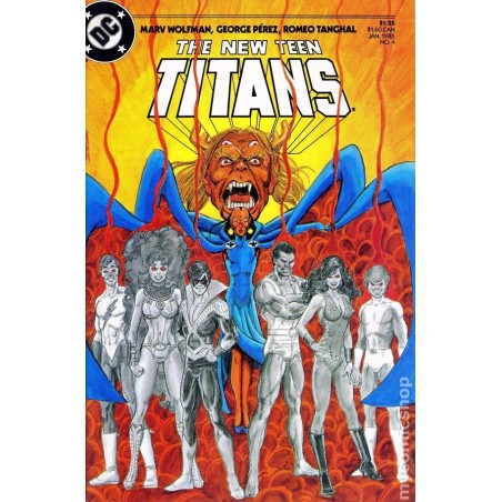 New Teen Titans 1984 2nd Series Nro 4
