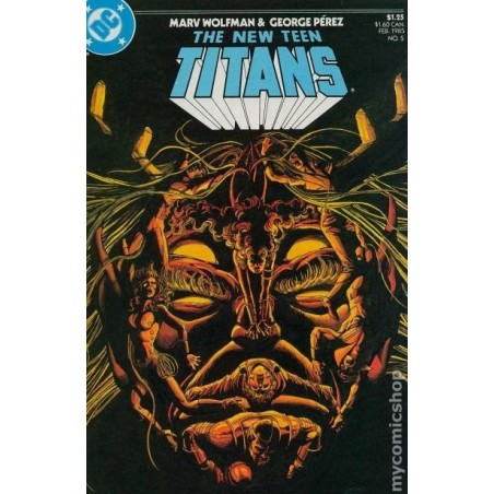 New Teen Titans 1984 2nd Series Nro 5