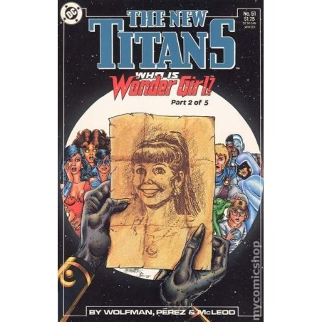 New Teen Titans 1984 2nd Series Nro 51