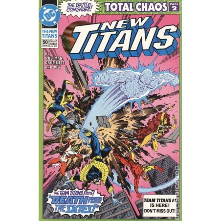 New Teen Titans 1984 2nd Series Nro 90