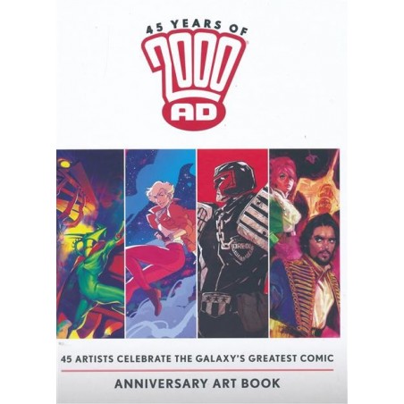 45 Years of 2000 Ad Anni Art Book HC (MR)