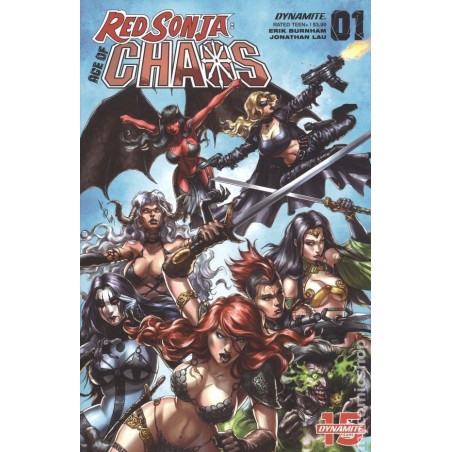 Red Sonja Age of Chaos 2020 Dynamite Nro 1B