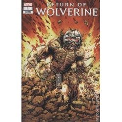 Return of Wolverine (2018 Marvel)  Nro 1F al 4