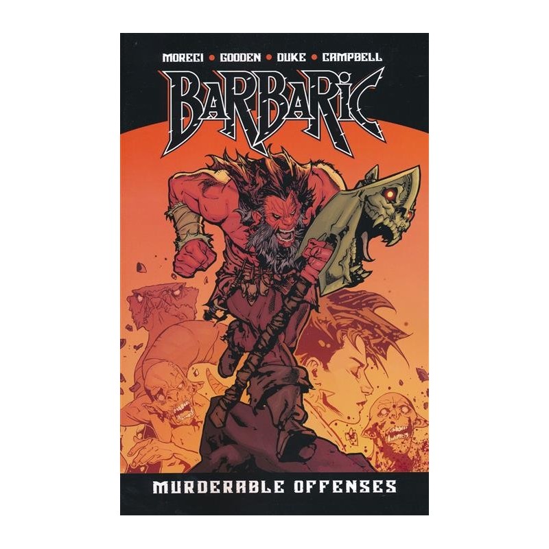 Barbaric TP Vol 1 Murderable Offenses