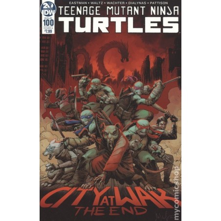 Teenage Mutant Ninja Turtles 2011 IDW Nro 100A