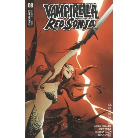 Vampirella Red Sonja 2019 Dynamite Nro 8A