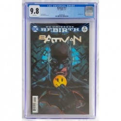 Batman 21 Jason Fabok Lenticular Variant (2017) CGC 9.8 White Pages