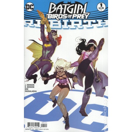 Batgirl and the Birds of Prey Rebirth (2016) 1B