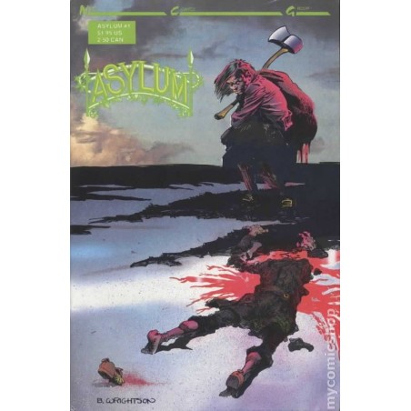 Asylum (1989 New Comics Group) 1