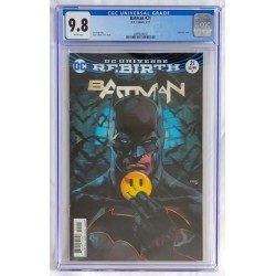 Batman 21 Jason Fabok Lenticular Variant (2017) CGC 9.8 White Pages