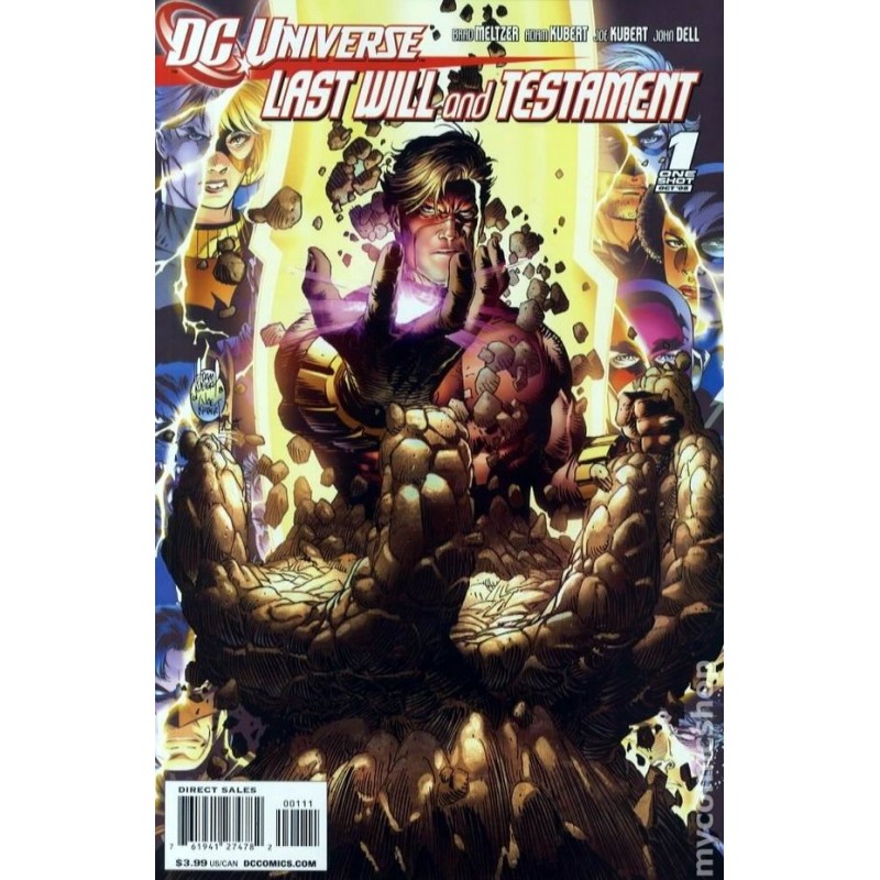 DC Universe Last Will and Testament (2008) 1B