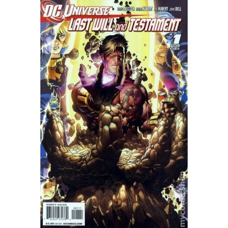 DC Universe Last Will and Testament (2008) 1B