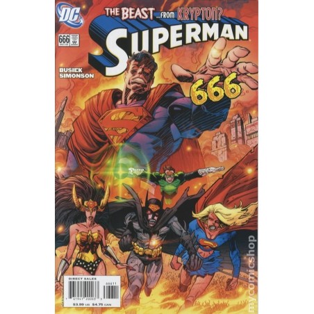 Superman (1987 2nd Series) 666D al 670 Pack