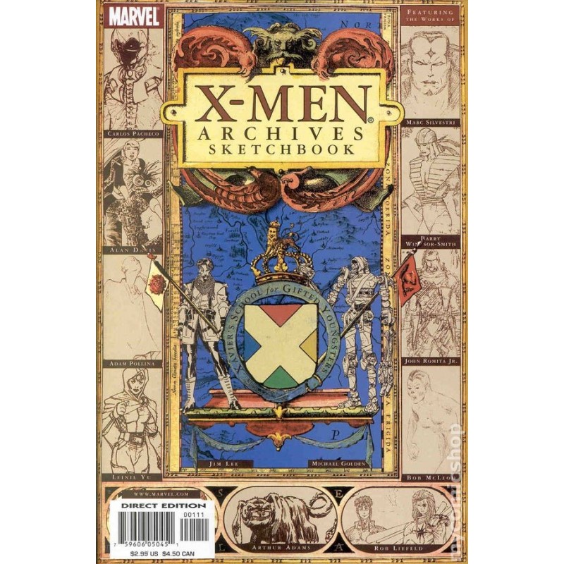 X-Men Archives Sketchbook (2000) 1