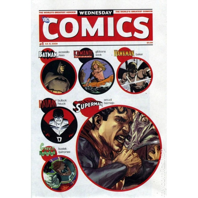 Wednesday Comics (2009 DC Comics) 1 al 12 completa