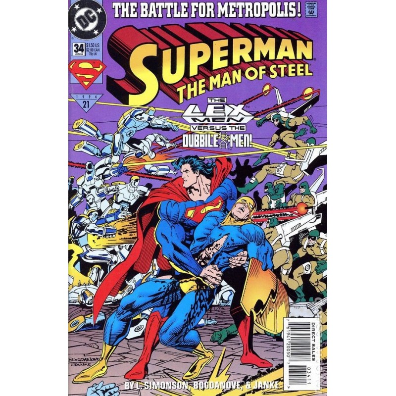 Superman The Man of Steel (1991) 34