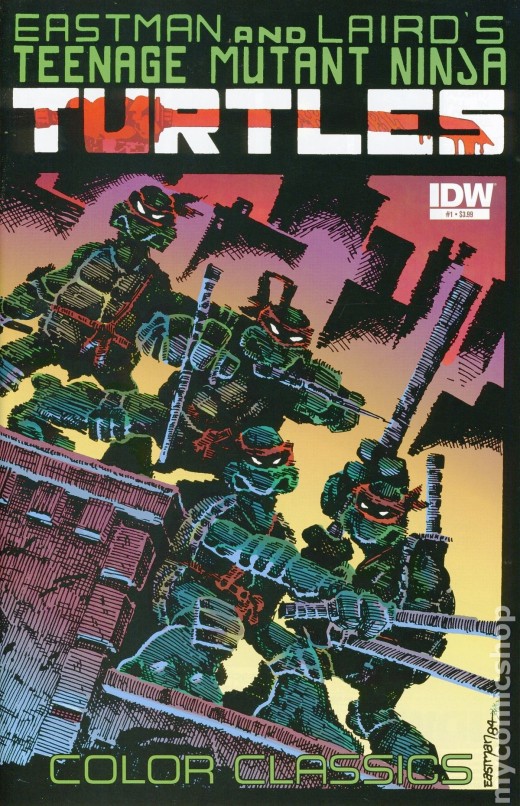 Teenage Mutant Ninja Turtles Color Classics (2012 IDW) 1