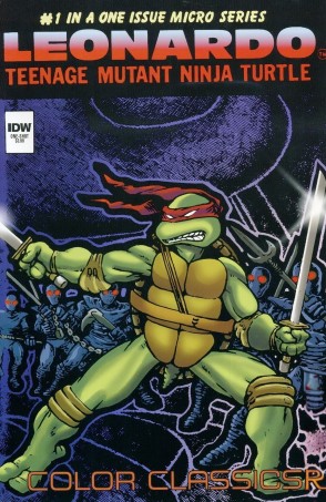 Teenage Mutant Ninja Turtles Color Classics Micro Series (2012) Leonardo 1