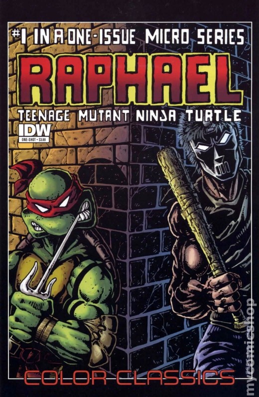 Teenage Mutant Ninja Turtles Color Classics Micro Series (2012) Raphael 1