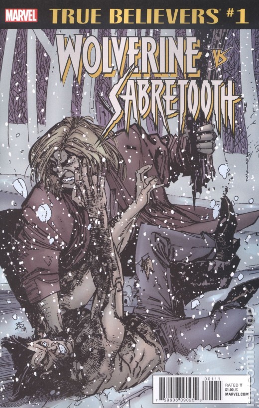 True Believers Wolverine vs. Sabretooth (2018) 1