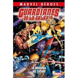 Los guardianes de la galaxia 01: La búsqueda del escudo (Marvel Héroes 79) Hardback