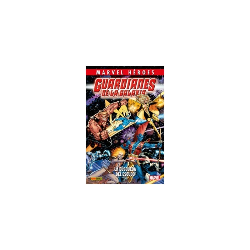 Los guardianes de la galaxia 01: La búsqueda del escudo (Marvel Héroes 79) Hardback