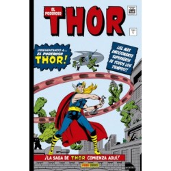 El Poderoso Thor 01: ¡La saga de Thor comienza aquí! (Marvel Gold) Hardback