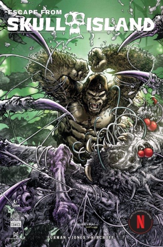 Escape From Skull Island (Paperback) - Tolibao Cover - Preventa