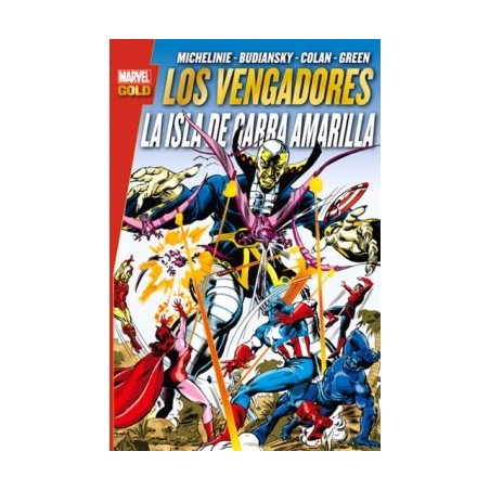 Los Vengadores: La isla de Garra Amarilla (Marvel Gold) Paperback