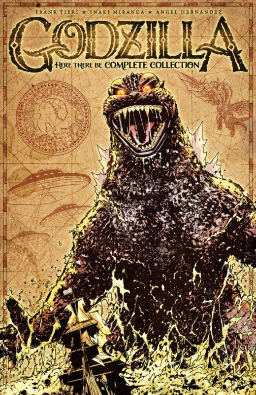 Godzilla: Here There Be Complete Collection (Paperback) - Preventa