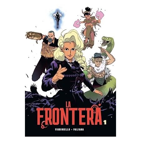 La Frontera - 1 (NOVELA GRAFICA) Paperback