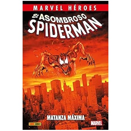 El Asombroso Spiderman: Matanza Máxima (MARVEL HEROES) Hardcover