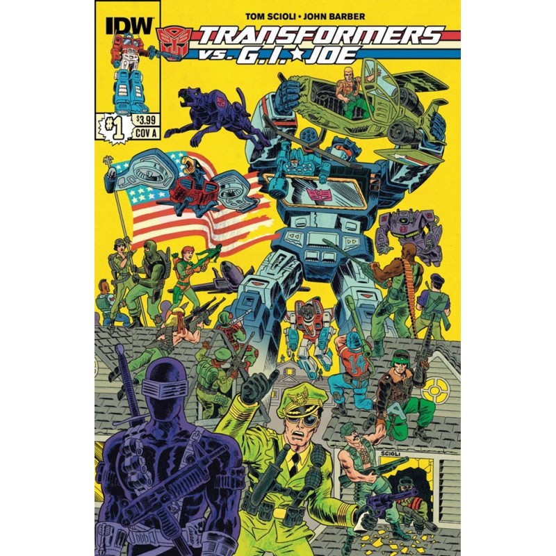 Transformers Vs. G.i. Joe Vol 1 Al 3 Completa