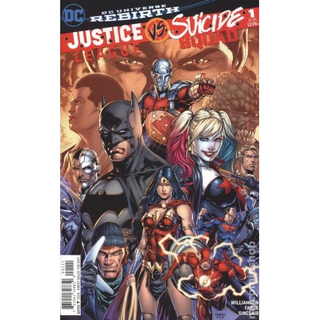Justice League vs. Suicide Squad (2016 DC) #1A