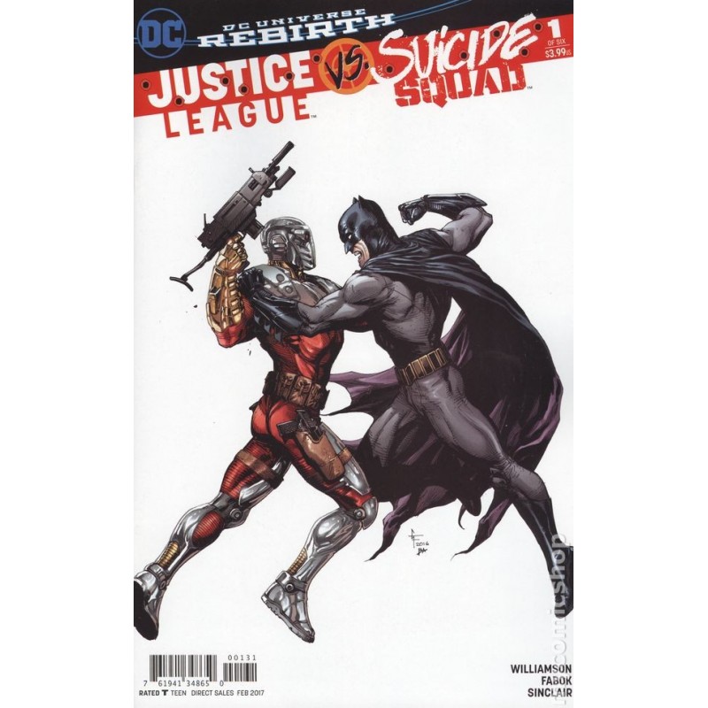 Justice League vs. Suicide Squad (2016 DC) #1C