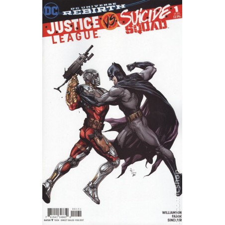 Justice League vs. Suicide Squad (2016 DC) #1C