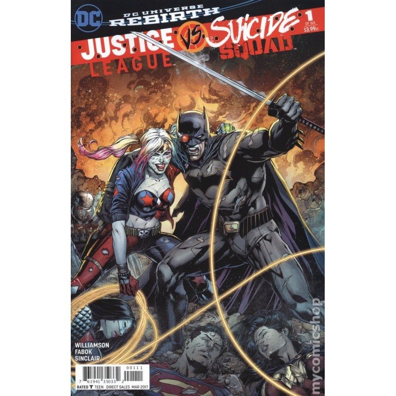 Justice League vs. Suicide Squad (2016 DC) #1D