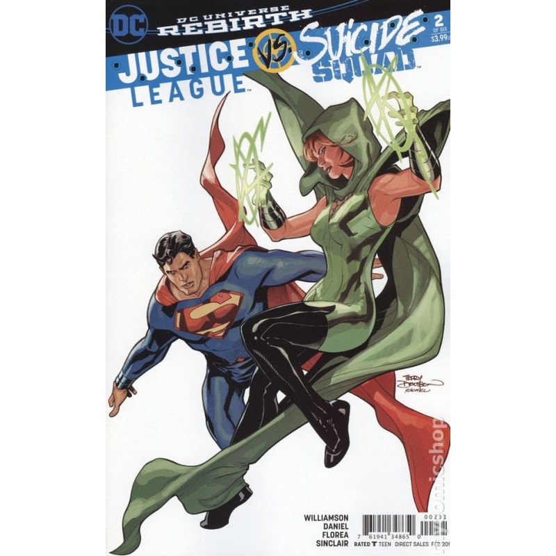 Justice League vs. Suicide Squad (2016 DC) #2C