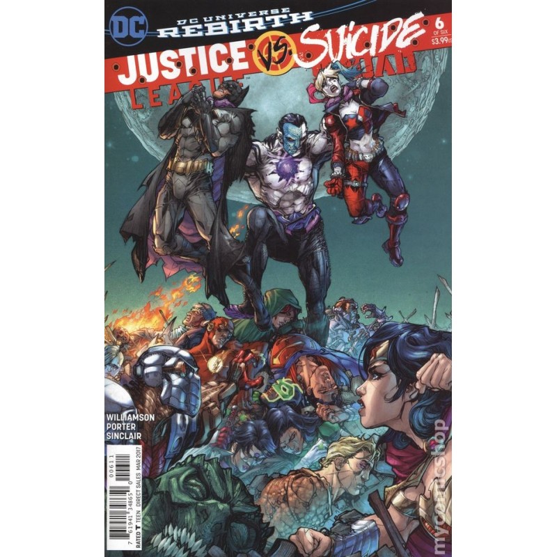 Justice League vs. Suicide Squad (2016 DC) #6A