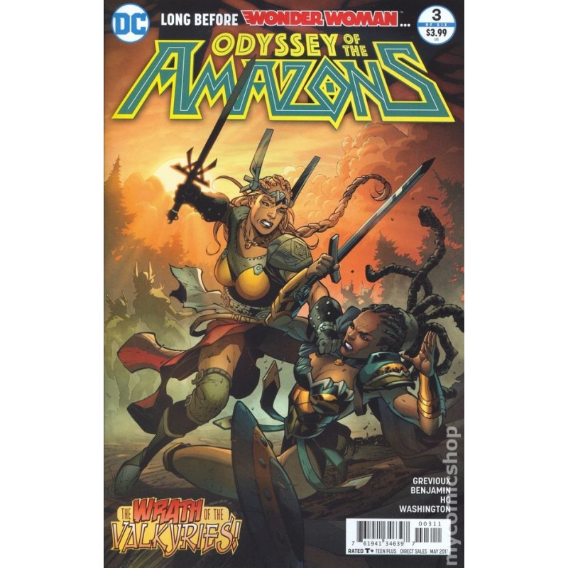 Odyssey of the Amazons (2016 DC) #3