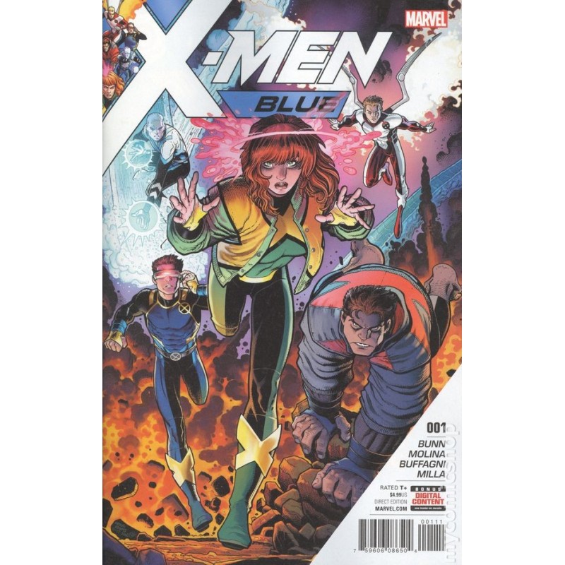 X-Men Blue (2017 Marvel) #1 al 3