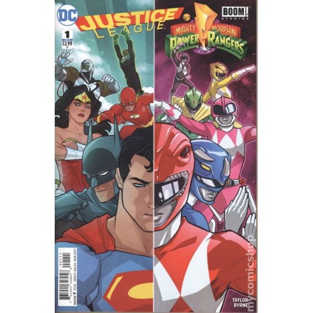 Justice League Power Rangers (2016) #1A