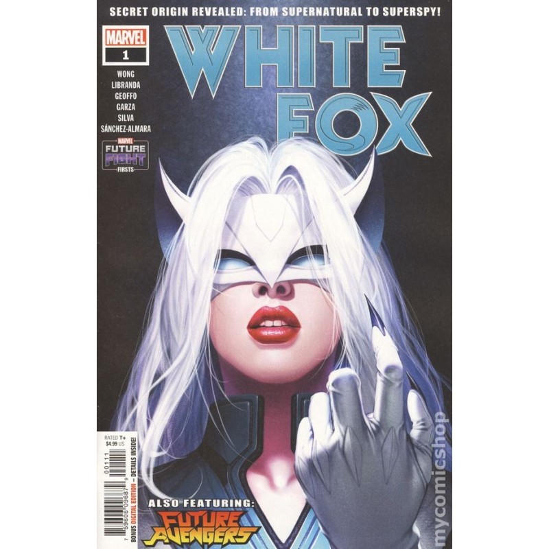 White Fox (2019 Marvel) Future Fight Firsts #1A