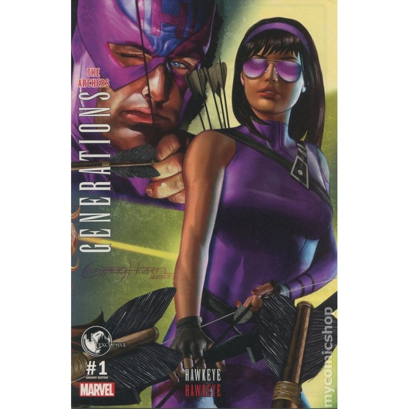 Generations Hawkeye and Hawkeye (2017) #1UNKNOWN.A