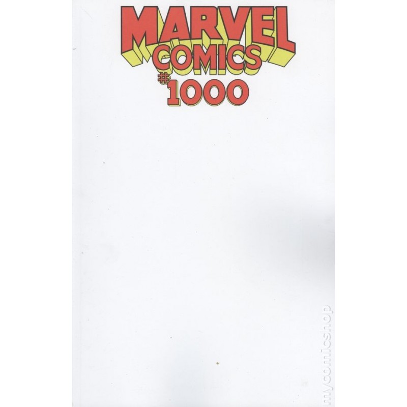 Marvel Comics (2019 Marvel) #1000BLANK