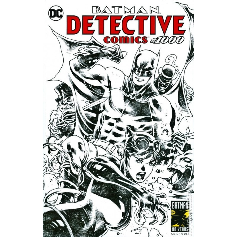 Detective Comics (2016 3rd Series) #1000BLANKSKETCH