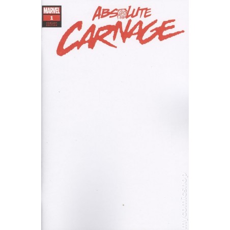 Absolute Carnage (2019 Marvel) #1BLANK