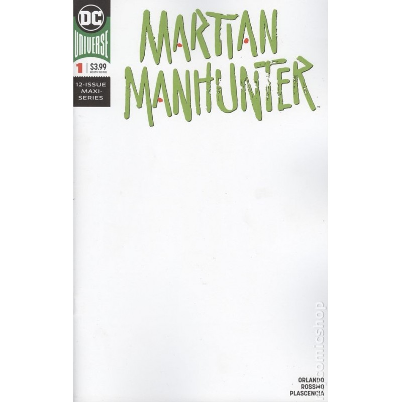 Martian Manhunter (2018 5th Series) #1BLANK