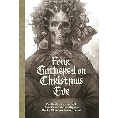 Four Gathered on Christmas Eve Hardcover